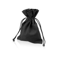 Мешочек подарочный средний, чёрный Мешочек подарочный средний, чёрный