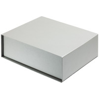 Коробка Flip Deep, серебристая Коробка Flip Deep, серебристая