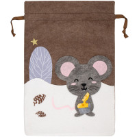 Мешок для подарков Noel, с мышкой Мешок для подарков Noel, с мышкой