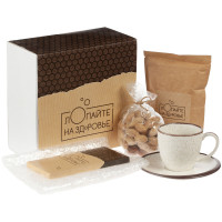 Набор «Лопайте на здоровье», с чаем Набор «Лопайте на здоровье», с чаем